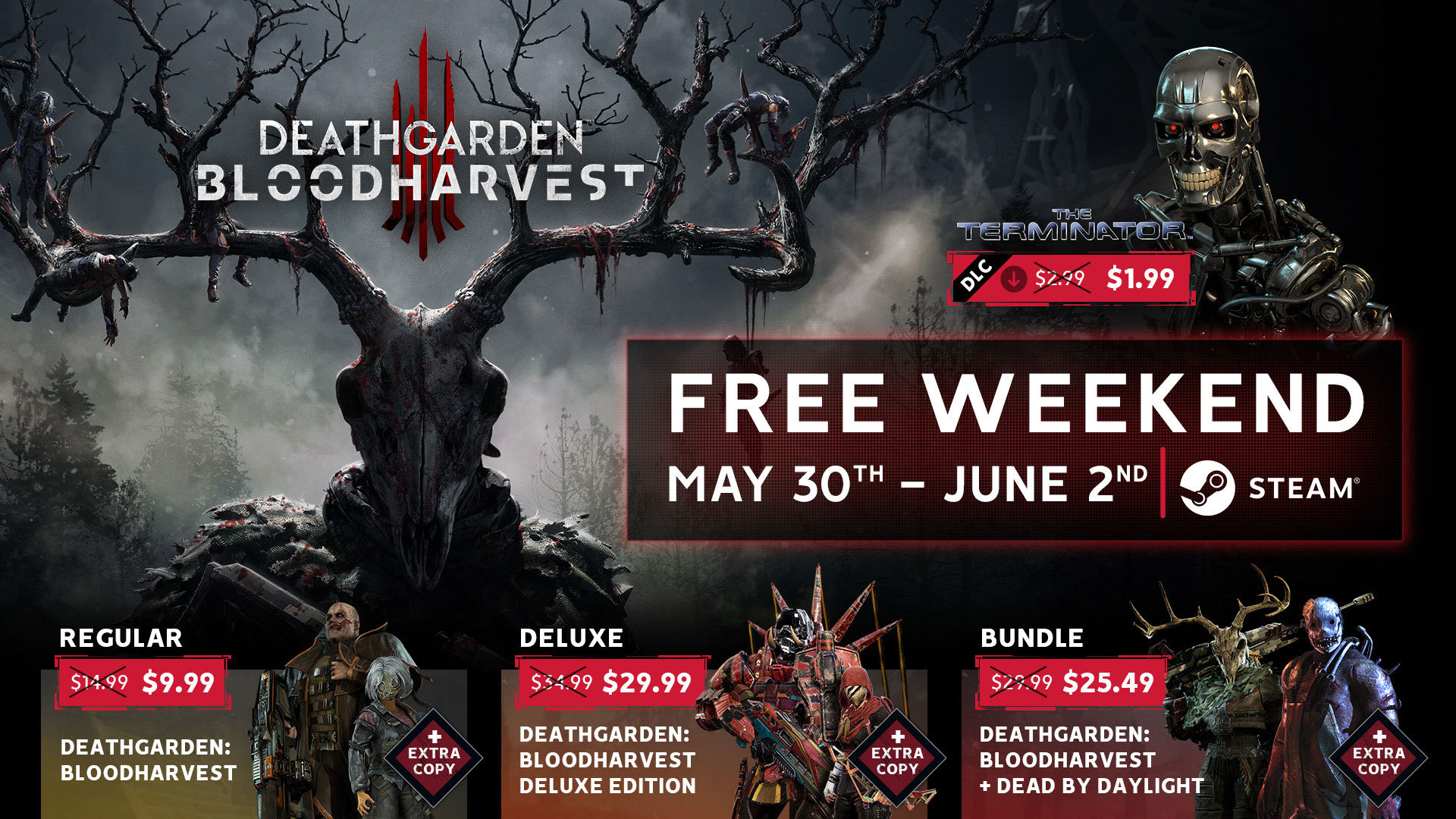 新生 Deathgarden Bloodharvest のリリースに関する詳細が発表 エクストラコピー配布やフリープレイ セールも同時開催予定 Nice Shot